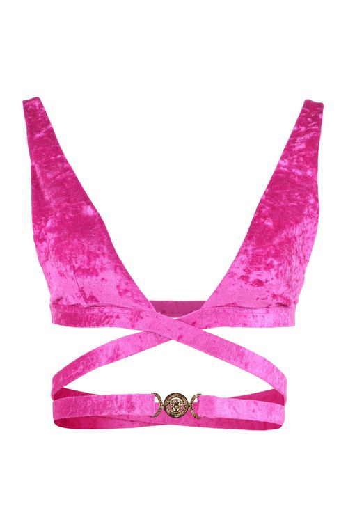 Versace Triangle Bikini Top