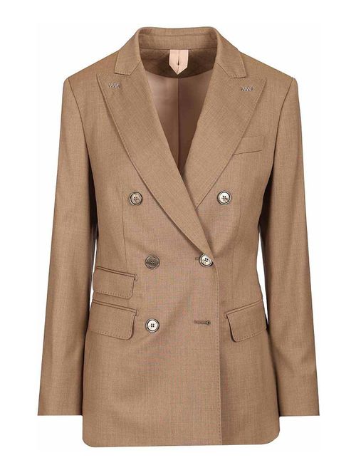 Double-Breasted Wool Twill Blazer Cupola