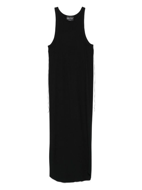 Andrea Ya'aqov fine-ribbed midi dress - 09 BLACK