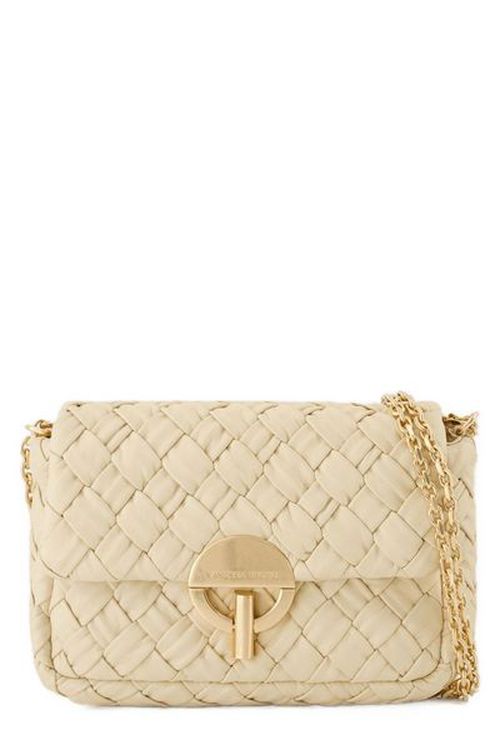 Vanessa Bruno Medium Braided Moon Shoulder Bag