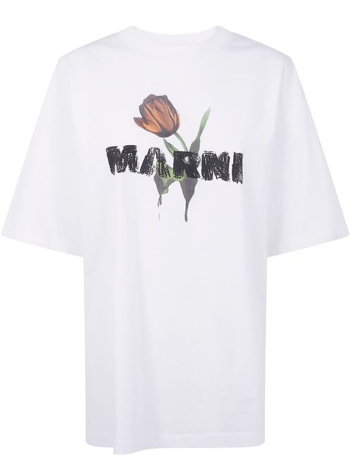 Cotton Knit T-Shirt for Women - FW25 Collection