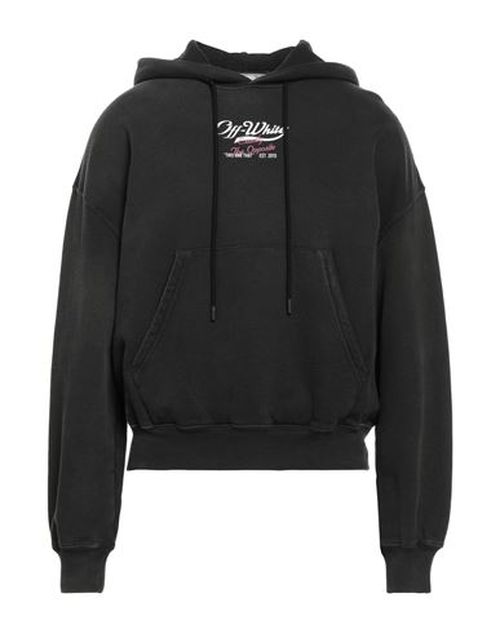 Off-white Man Sweatshirt Black