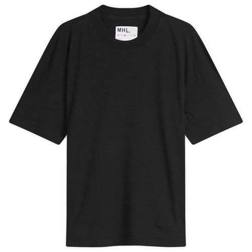MHL by Margaret Howell Men's Simple T-Shirt in Black