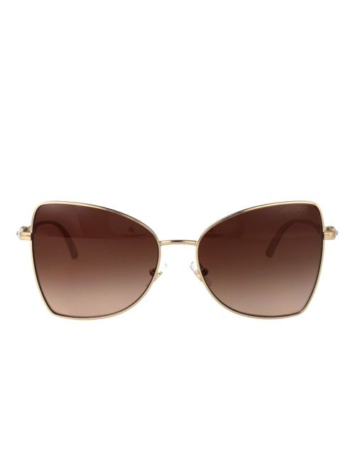 Jimmy Choo Eyewear 여성 crystal-embellished sunglasses - Gold 0JC4010B300613