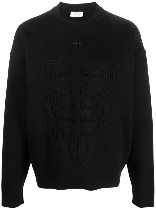 Body Stitch jersey sweatshirt - Black