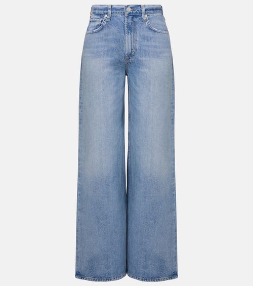 Paloma mid-rise wide-leg jeans