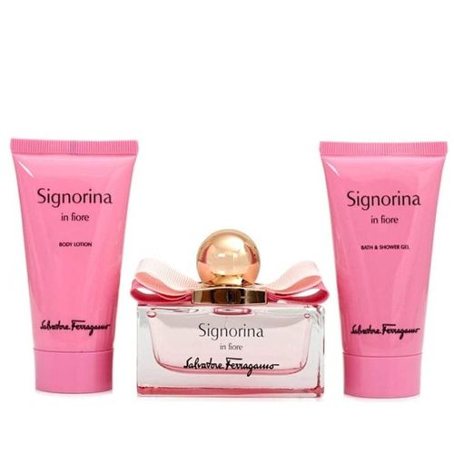 Ladies Signorina In Fiore Gift Set Fragrances 8052086373891