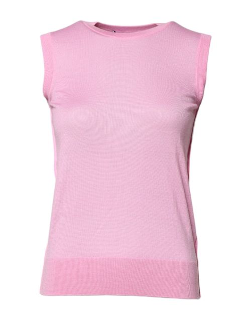 Cashmere Tank Top — Pink