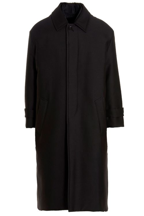 Valentino Pink Pp Collection Reversible Long Coat
