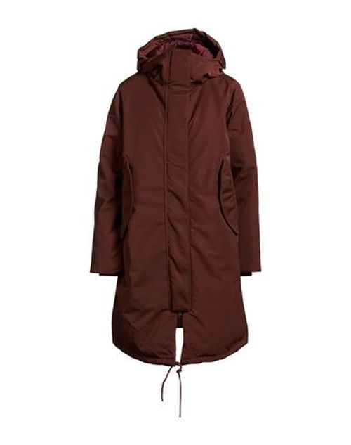 Woman Jacket Chocolate brown Size S Recycled polyester