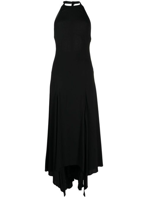 X Dua Lipa halterneck gown - Black