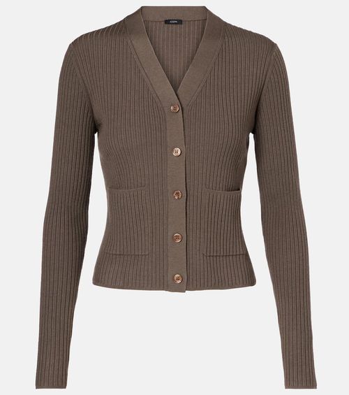 Wool-blend cardigan