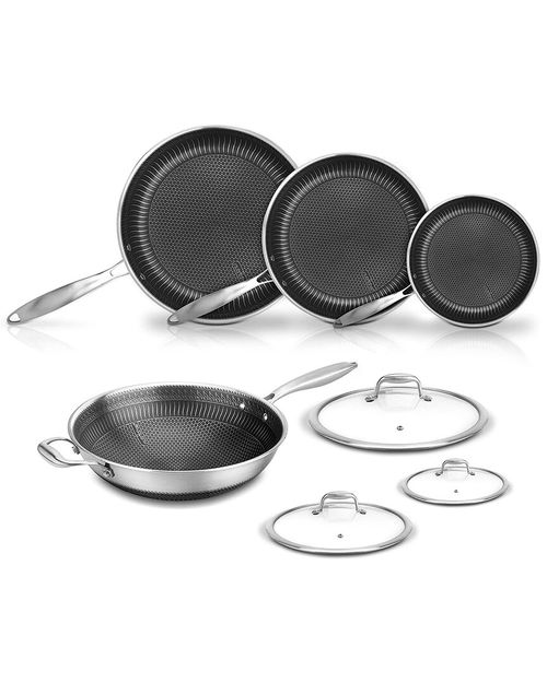 7Pc Triply Stainless Steel Cookware Set