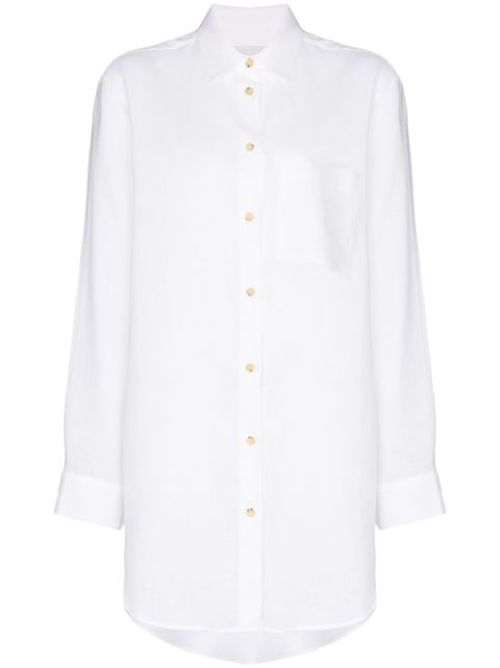 Oversized linen shirt