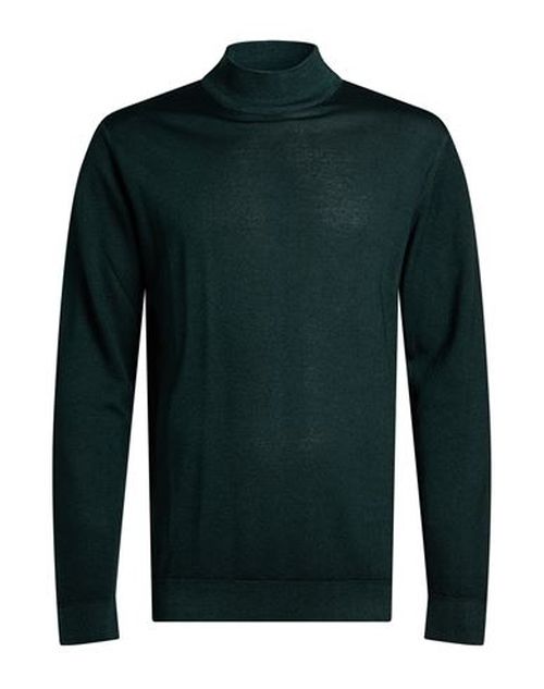 Man Turtleneck Dark green Size XXL Merino Wool