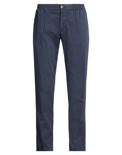 Man Pants Navy Size 29 Cotton, Elastane