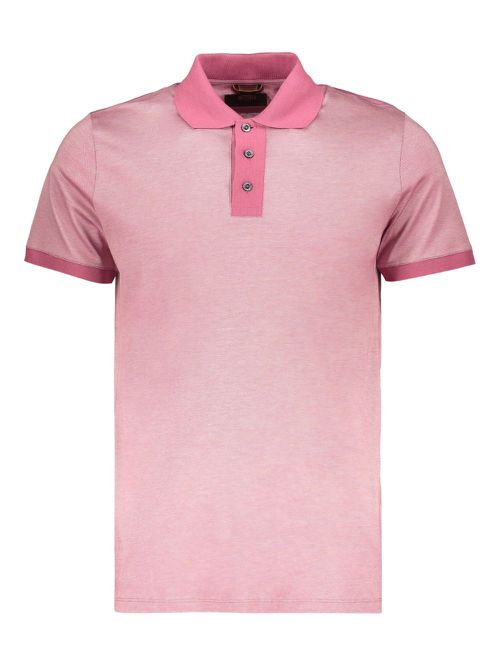 Moorer Spike cotton polo shirt - Pink