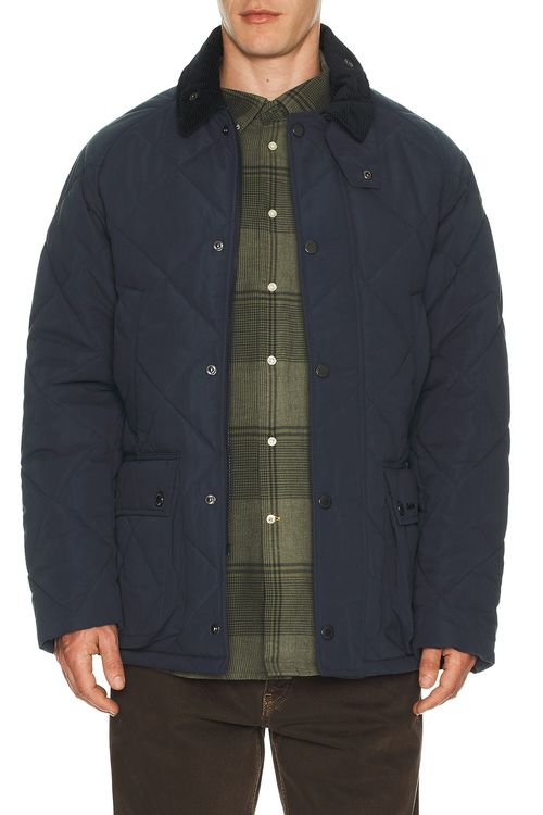 Barbour Modern Bedale Quilted Jacket in Navy - Navy. L also in M, S, XL/1X