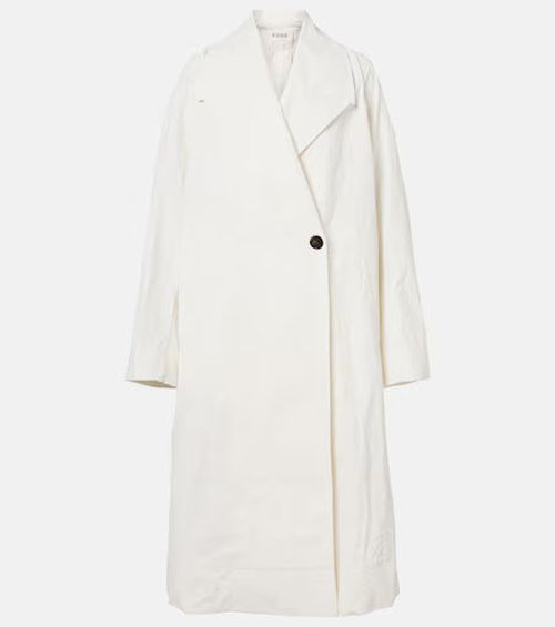 Oversized Crushed Cotton Jacket