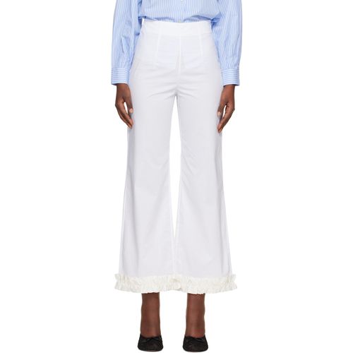 White Leo Trousers