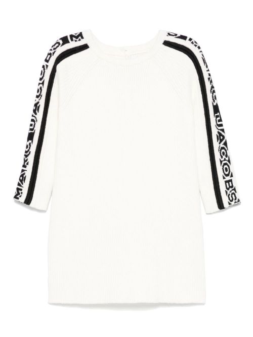 Knitted dress - White