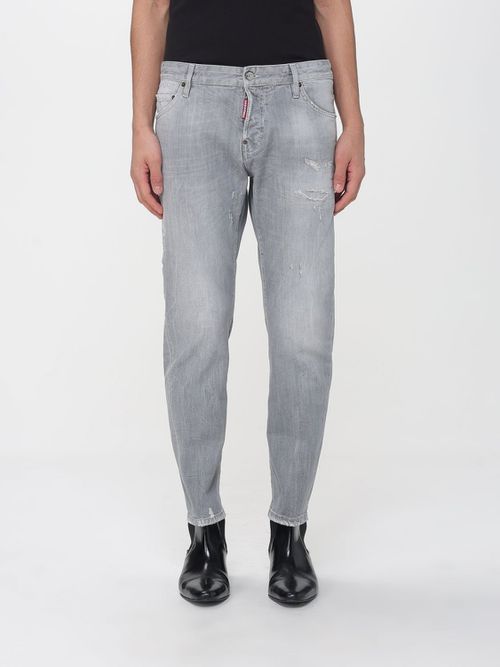 Jeans Men color Grey