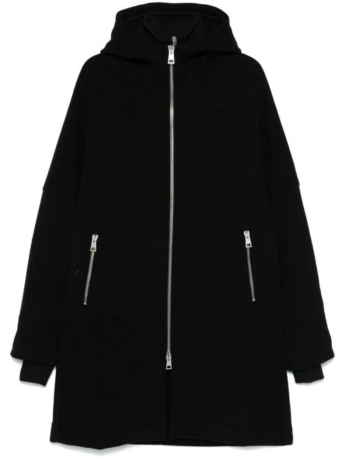 Layered coat - Black