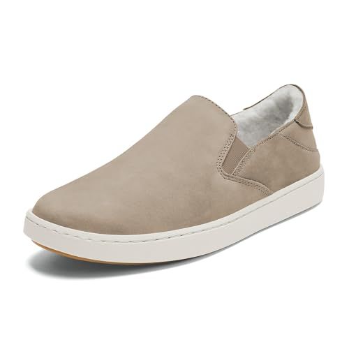 OLUKAI Pehuea Cozy Women's Leather Slip-On Shoes