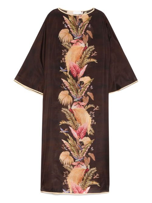 ZIMMERMANN Ascension midi dress - Brown