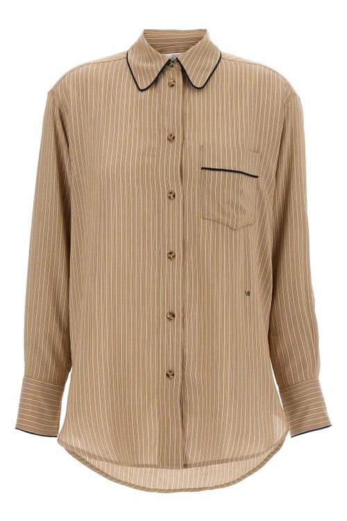 'Piping Detail Pyjama' Shirt