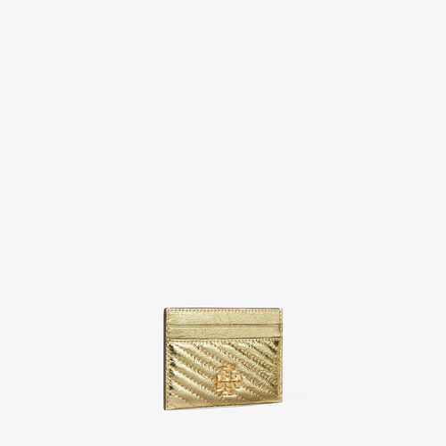 Kira Moto Quilt Metallic Card Case