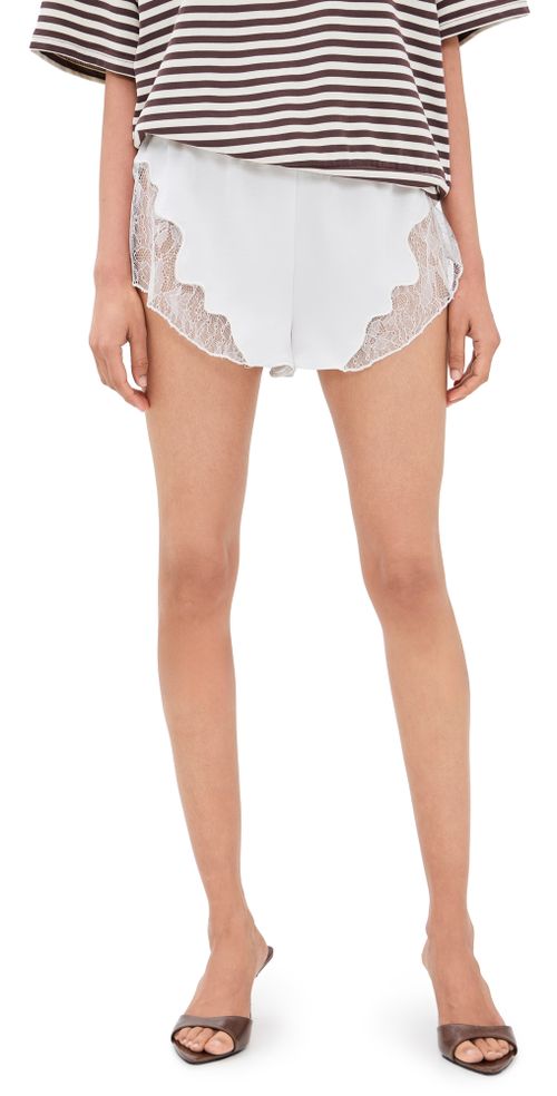 Paradise Mini Shorts Porcelain
