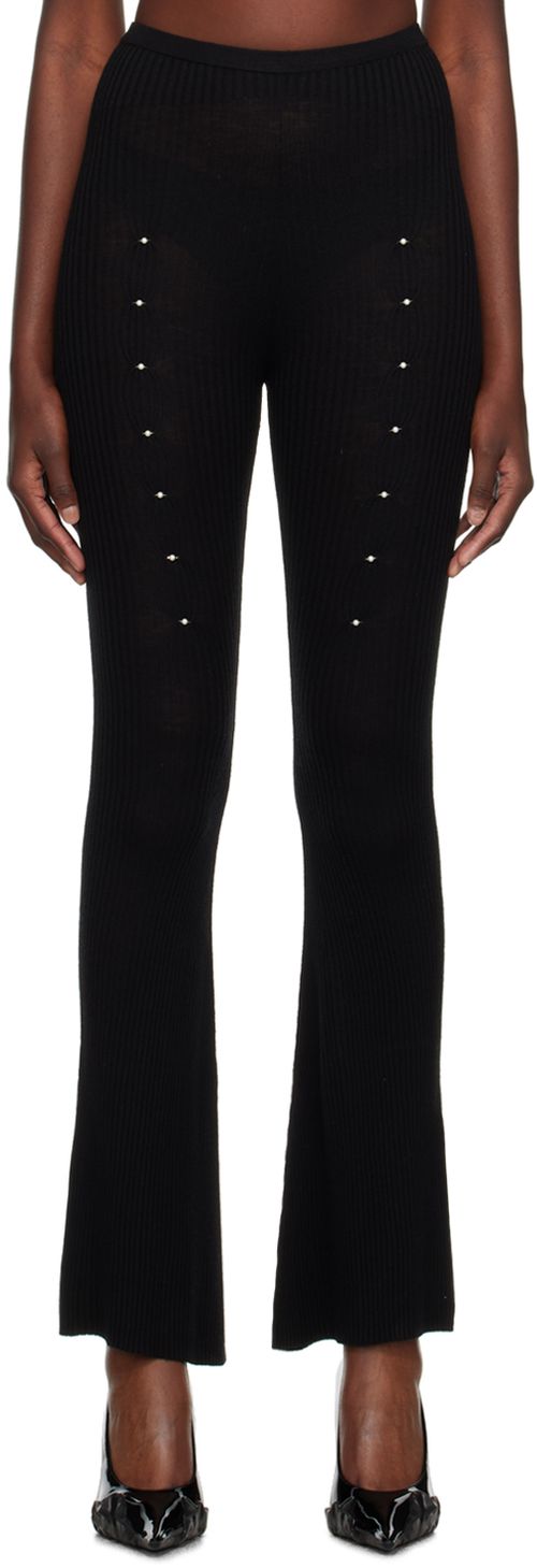 Rui Black Flared Lounge Pants