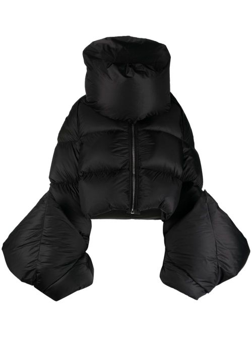 Babel Mountain Duvet cropped jacket - Black