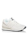 New Balance Unisex 574 V2 Lace-Up Sneaker, Beige/Off White, 7.5 US Men