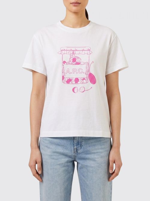 A. P.C. T-Shirt Woman color White