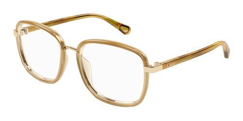 Chloé CC0025O Kids 002 Kids' Eyeglasses Brown Size 49 - Blue Light Block Available