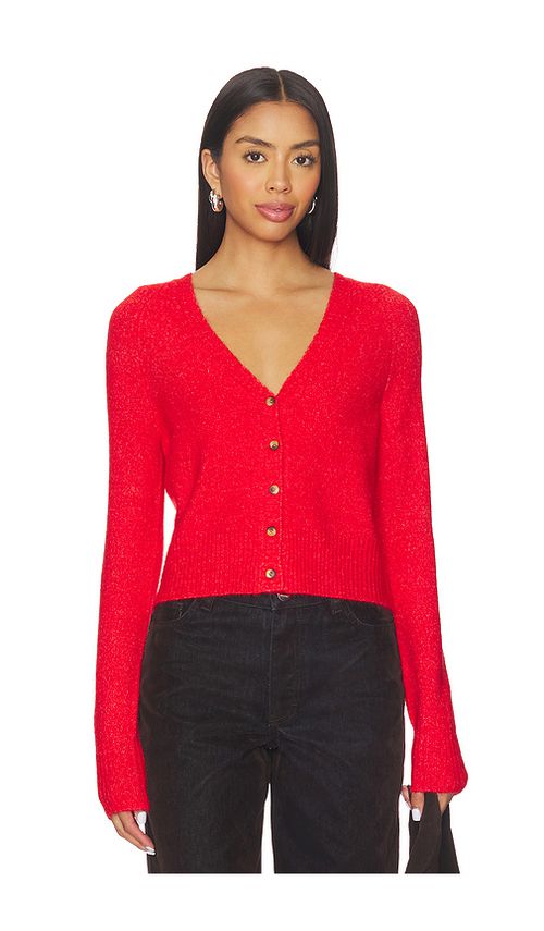 Free People School Girl Cardi in Red. XS. Also in L