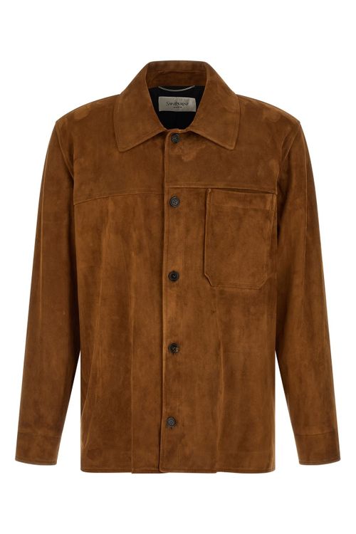 Suede Overshirt