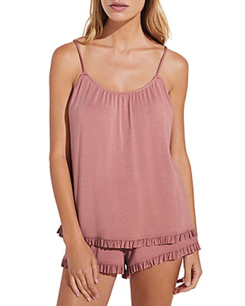 Gisele Ruffled Trim Short Pajama Set