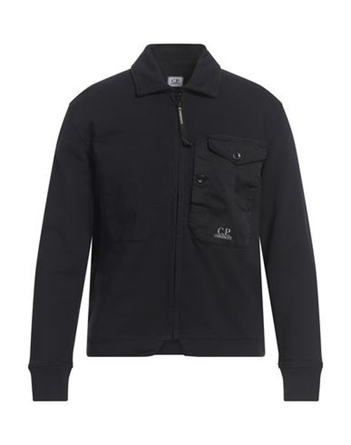 C. p. Company Man Sweatshirt Midnight blue Size XS Cotton, Elastane