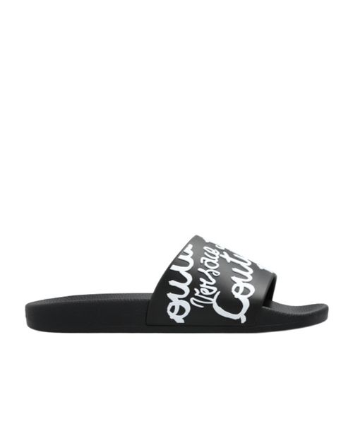Versace Jeans Couture Logo Slide Sandals