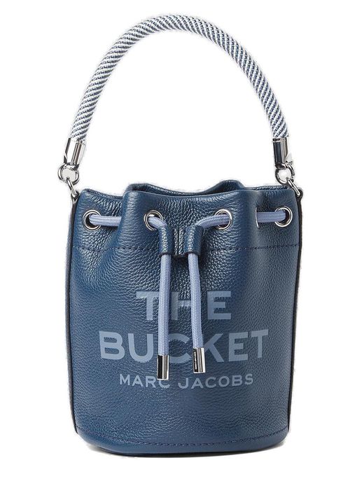 Logo-plaque Top Handle Bucket Bag