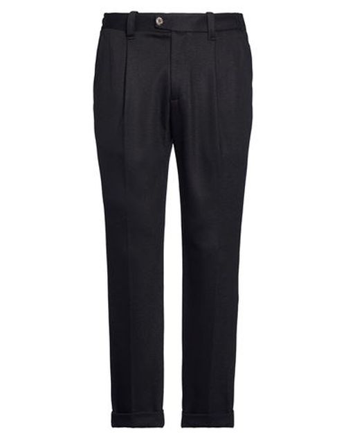 Man Pants Midnight blue Size 36 Wool, Rayon, Polyester