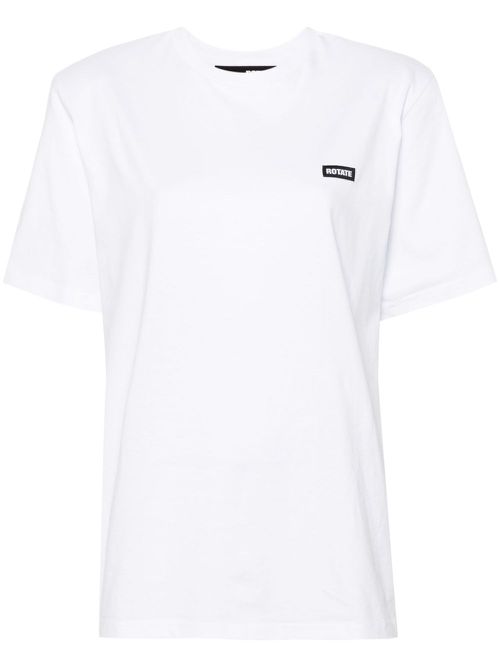 Logo-patch T-shirt - White