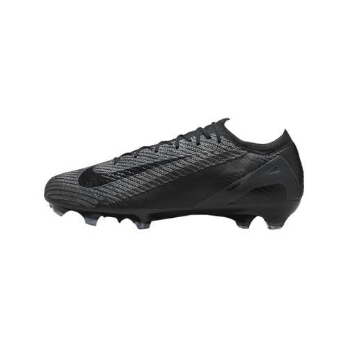 Nike Mercurial Vapor 16 Elite FG Low-Top Soccer Cleats (FQ1457-002, Black/Deep Jungle/Black)