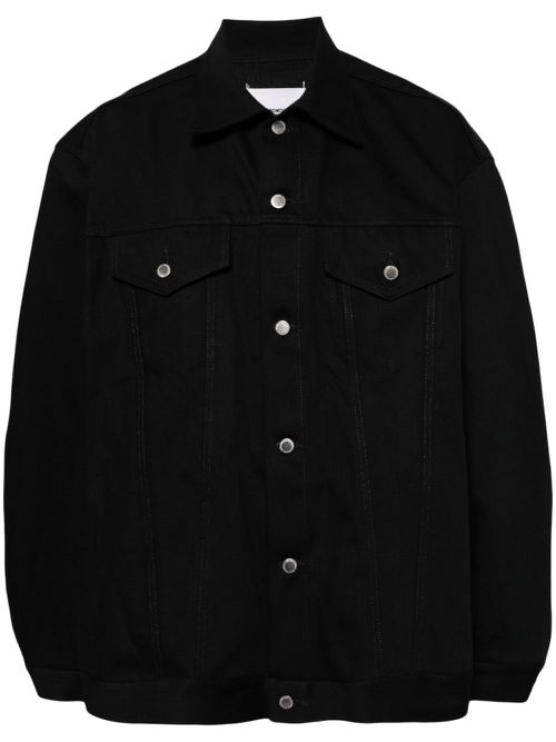 Back gusset sleeve tracker jacket - Black