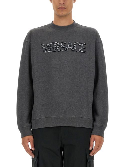 Sweatshirt With Crocodile Logo