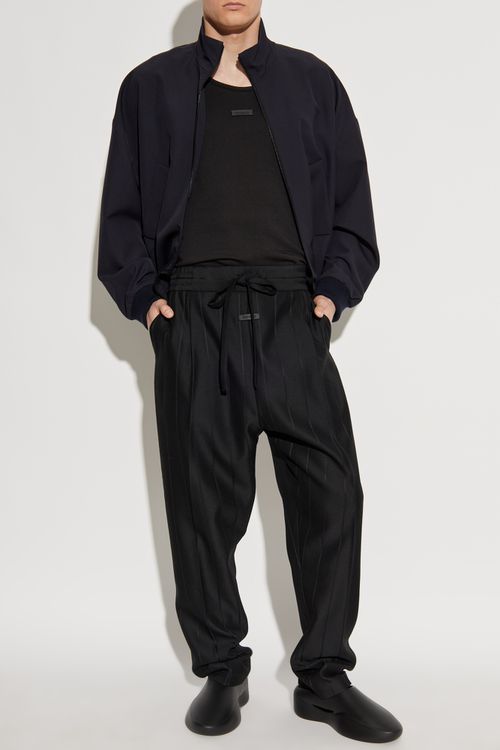 Fear Of God Jacket With Stand-up Collar, Men's, Navy Blue
