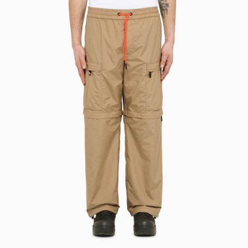 Elastic Waist Straight Leg Trousers